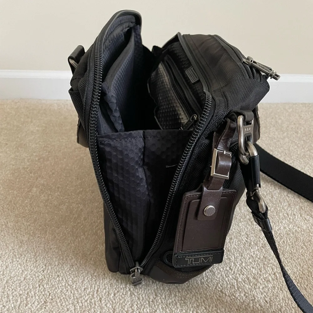 TUMI - Expandable Organizer Laptop Brief In Black